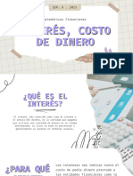 Interés, Costo de Dinero - 20230905 - 202120 - 0000