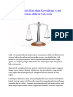 Karakteristik Hak Dan Kewajiban Asasi Manusia Dalam Pancasil1