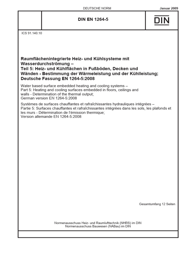 Din en 1264-5 2009-01 | PDF