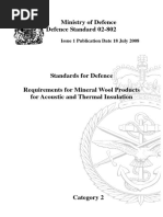 02-802 Requirements For Insulation Products