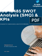 ISO 13485 SWOT ANALYSIS KPIs 1689857610