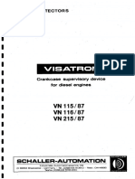 Vistatron VN Series Oil Mist Detectors Manual