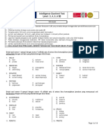 Tes Diagnostik SD