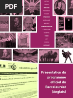 Download Prsentation du programme officiel du Baccalaurat Anglais 2011-12 by eluxdesigncom SN67102324 doc pdf