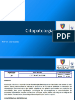 Aula 1 - Introdução A Citologia Clínica - Citologia Clínica - FMN