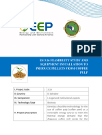 ES 3.16 Feasibility Study and Equipment Installation To Produce Pellets From Coffee Pulp PDF