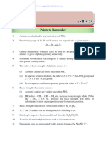 CBSE Class 12 Chem Notes Question Bank Amines PDF