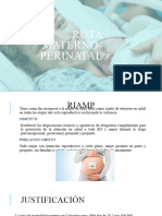 RUTA Materno-Perinatal Odontologia
