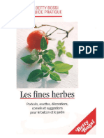 Betty Bossi - Les Fines Herbes - Glossaire+Recettes