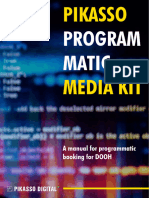 Pikasso Programmatic DOOH Media Kit