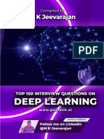 Top 100 Deep Learning Interview Questions