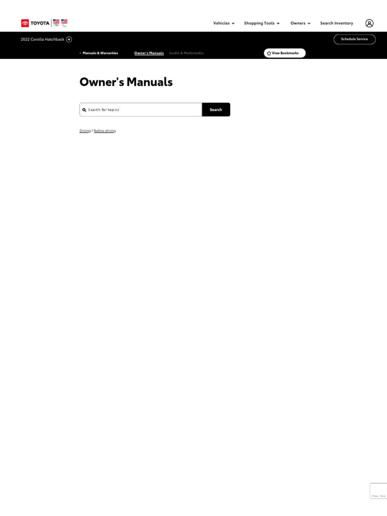 2022 TOYOTA TACOMA OWNERS MANUAL PDF FREE DOWNLOAD visual data 5