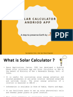 Solar Calculator Tutorial