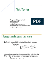 PERTEMUAN 9 DAN 10. Integral Tak Tentu_new (1)