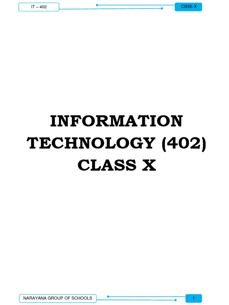 Class x it study material 2023 24 pdf communication