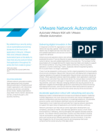 VMW Network Automation Solution Brief