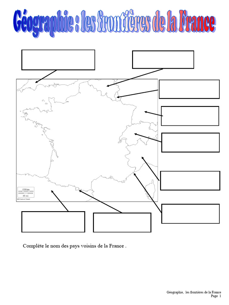 Les frontières de la France expliquées | PDF | France | L'Europe