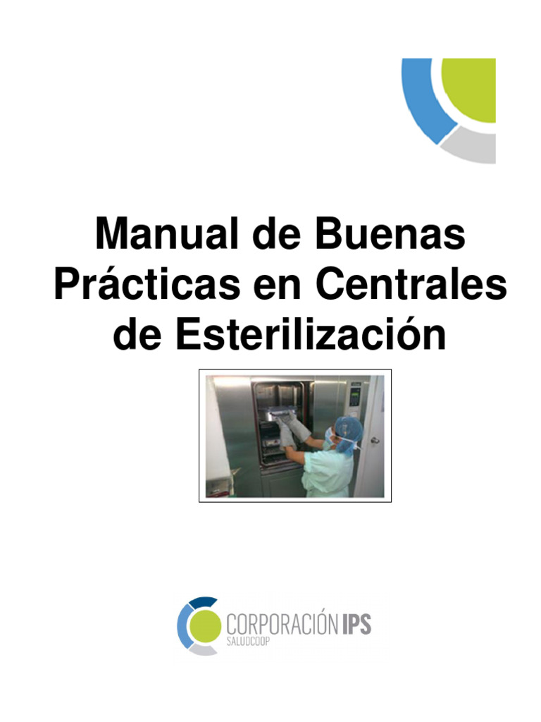 Manual de Buenas Practicas de Esterilizacion Versión 2 | PDF ...