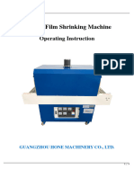 Film Shrinking Machine Manual