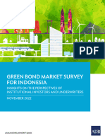 Green Bond Market Survey Indonesia
