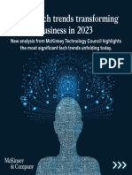 McKinsey Technology Trends Outlook 2023