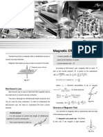 Magnetic Effect of Current