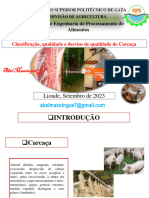 Desvio, Types and Classification Quality of Pig Meat - 070650