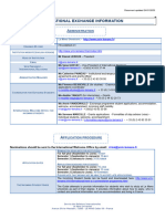 International Exchange Information - Le Mans Université (Updated 24 01 2023)