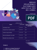 Equipo P1 T1) Definición de Riesgo Financiero y Factores Que Afectan Al Tipo de Cambio