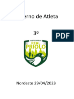 Caderno de Atleta - 23