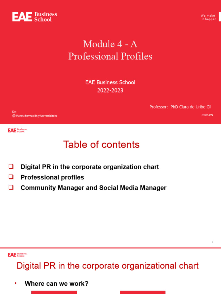 Modulo 4 A Eng Pdf Communication Advertising