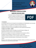 Segunda Convocatoria