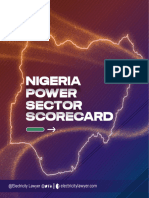 Nigeria Power Sector Scorecard