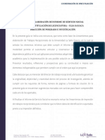 Guía para Elaboración de Informe de Servicio Social - Licenciatura