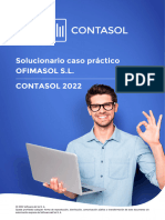 Solucionario OFIMASOL CONTASOL 2022