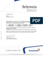 Certificacion Bancaria Inico 5502