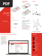 Vodafone Mobile Wi-Fi R216 Setup Guide | PDF | Wi Fi | Password