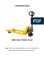 Manual Estibadora CBG