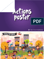 Actions Poster Cards