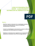 Metodologías de Remuneración. Mercado Electrico Colombiano