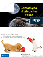 LIVRO. Introdução À Medicina Felina - 1 Slide Por Folha