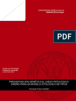 Trabajo Fin de Grado Psicología. Fernando Franco Abellán. Convocatoria Junio