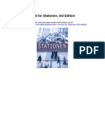 Solution Manual For Stationen 3rd Edition