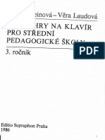 Škola Hry Na Klavír Pro Střední Pedagogické Školy (3. Ročník) - Eliška Kleinová