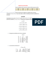 Ejercicio de Aplicación