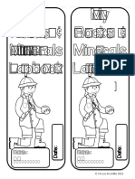 Rocks and Minerals Lapbook (Print Ready)
