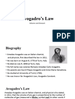 Avogadro's Law
