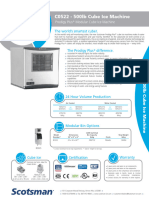 C0522 - 500lb Cube Ice Machine: The World's Smartest Cuber