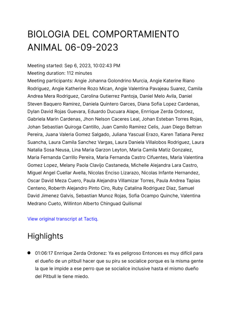 Biologia Del Comportamiento Animal 06-09-2023 | PDF | Invasión | Agresión