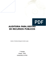 Auditoria para Gestão de Recursos Públicos